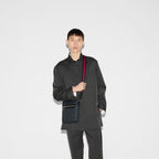 GG Black small messenger bag