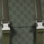 Gucci Monogram large backpack