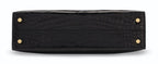 Hermès A SHINY BLACK ALLIGATOR SELLIER MINI KELLY 20 II WITH GOLD HARDWARE