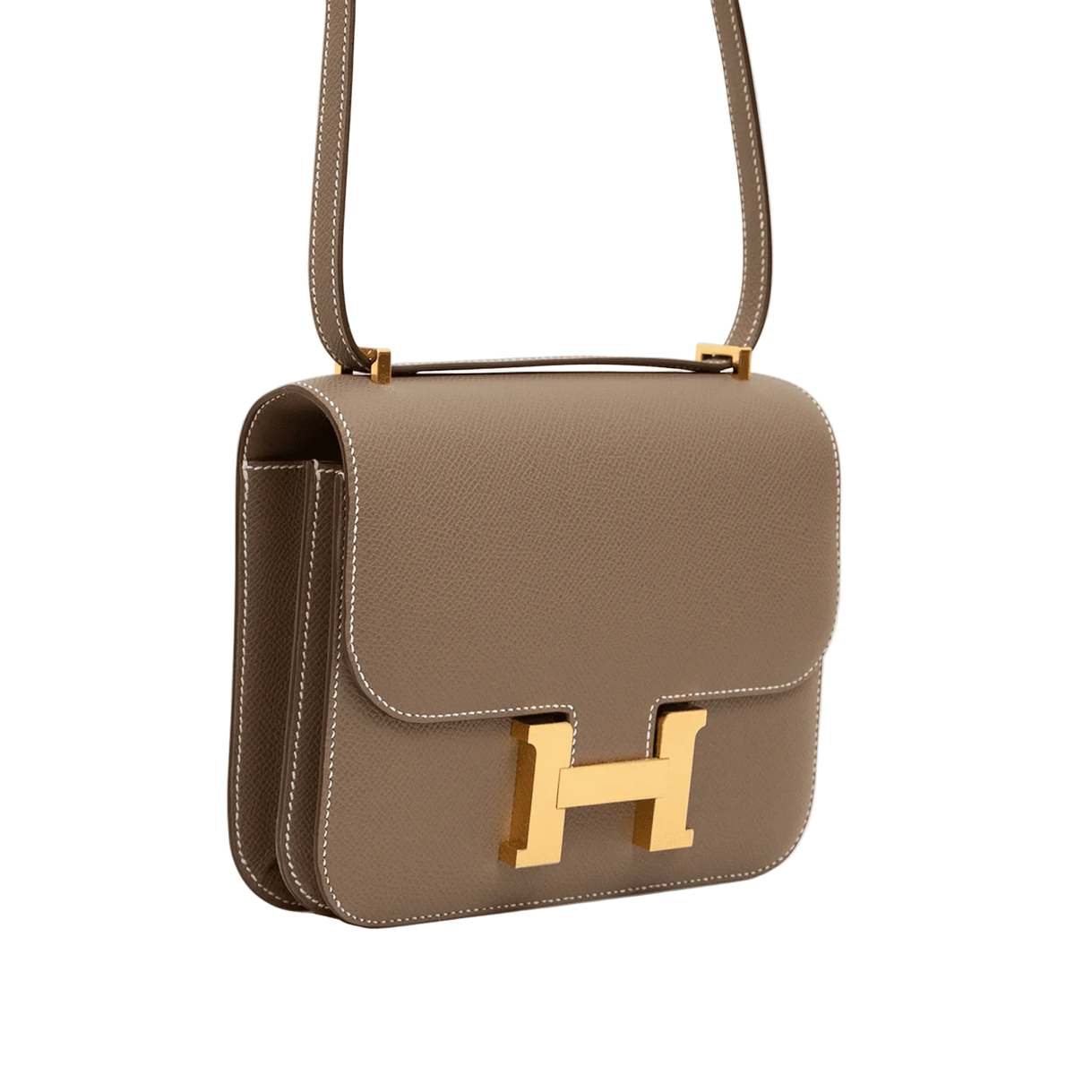Hermès Constance 18 Epsom Etoupe Gold Hardware