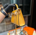 Hermès Amber EPSOM Calfskin Mini Kelly 20cm