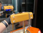 Hermès Amber EPSOM Calfskin Mini Kelly 20cm