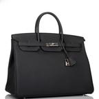 Hermès Birkin 40 Black Togo Palladium Hardware