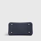 Hermès Birkin 25 Togo Black/Blue Sapphire Gold Hardware