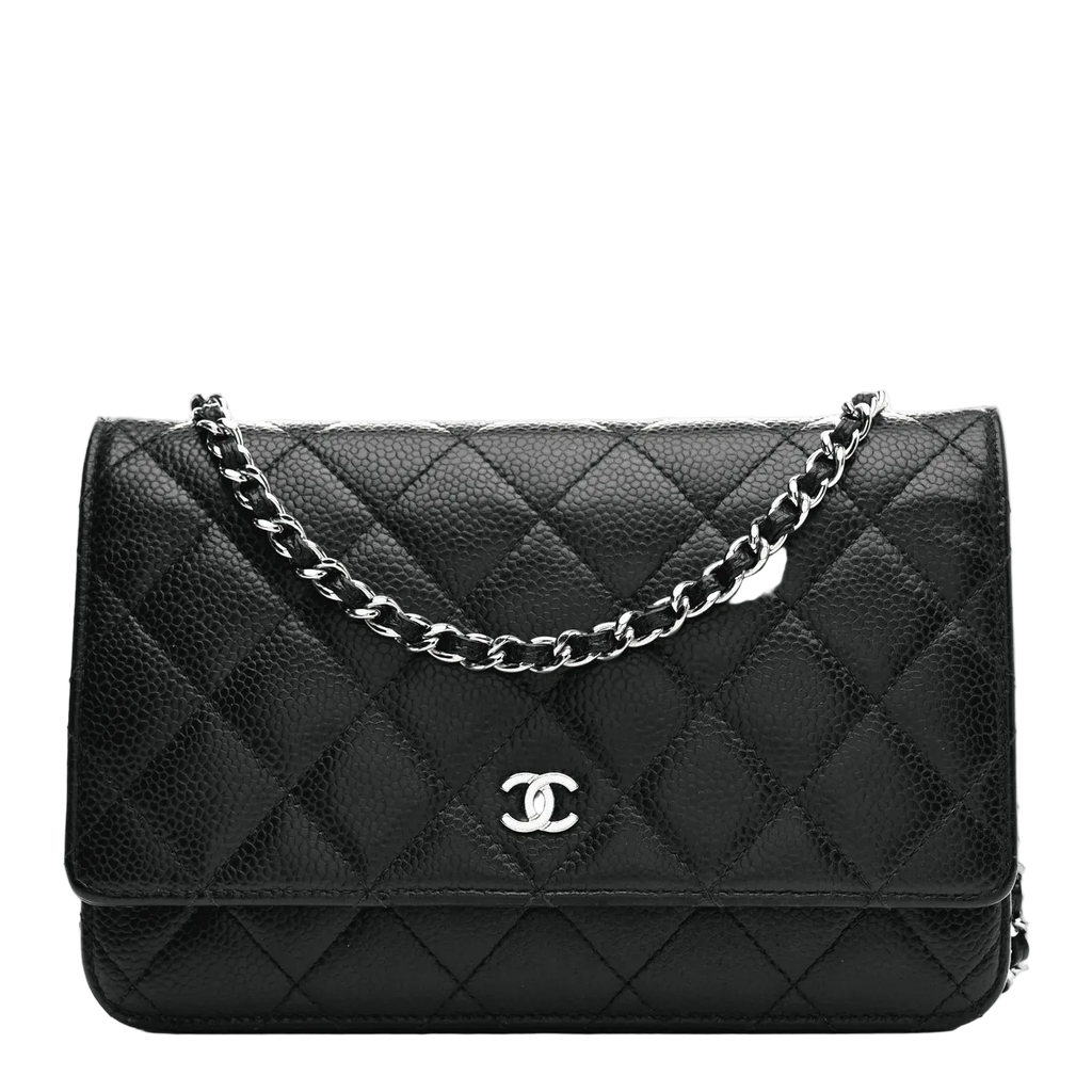 Chanel Wallet On Chain WOC Caviar