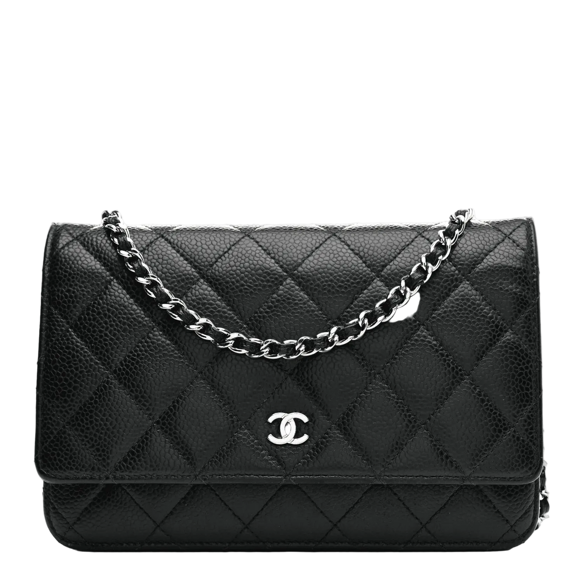 Chanel Wallet On Chain WOC Caviar