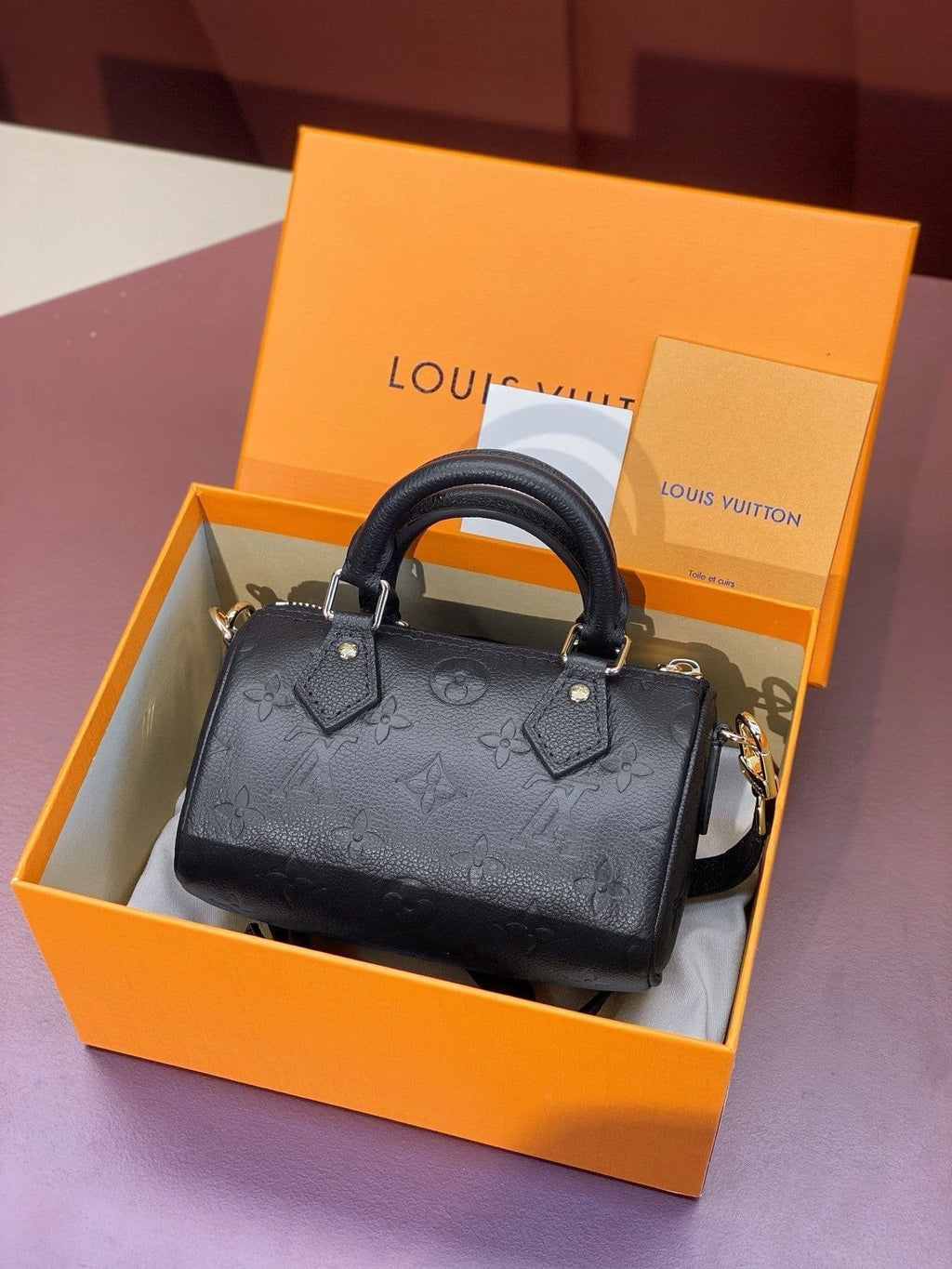 Louis Vuitton M82450 NANO SPEEDY BAG