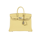 Hermès Birkin 25 Jaune Poussin Togo Palladium Hardware