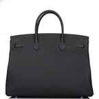 Hermès Birkin 40 Black Togo Palladium Hardware