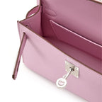 Hermès Mauve Sylvestre Epsom Mini Kelly 20 Palladium Hardware