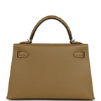 Hermès Kelly Sellier 20 Dune Madame Permabrass Hardware