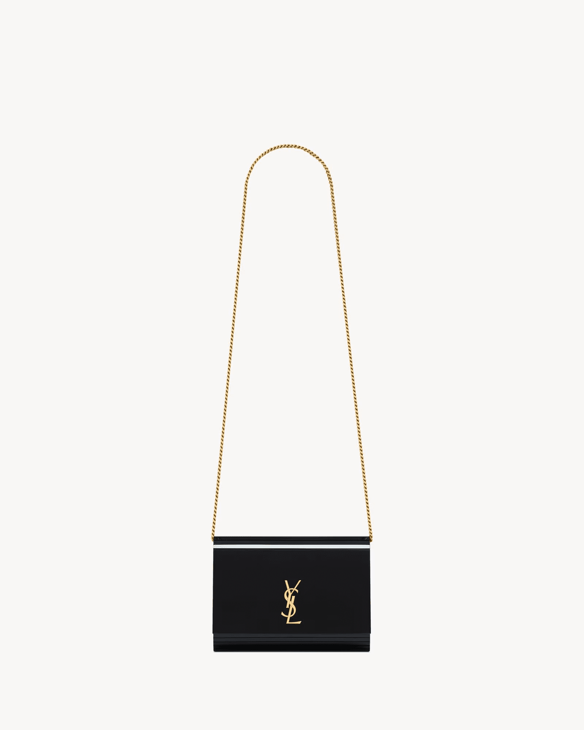 Saint Laurent VICKY MINAUDIÈRE in PLEXIGLAS