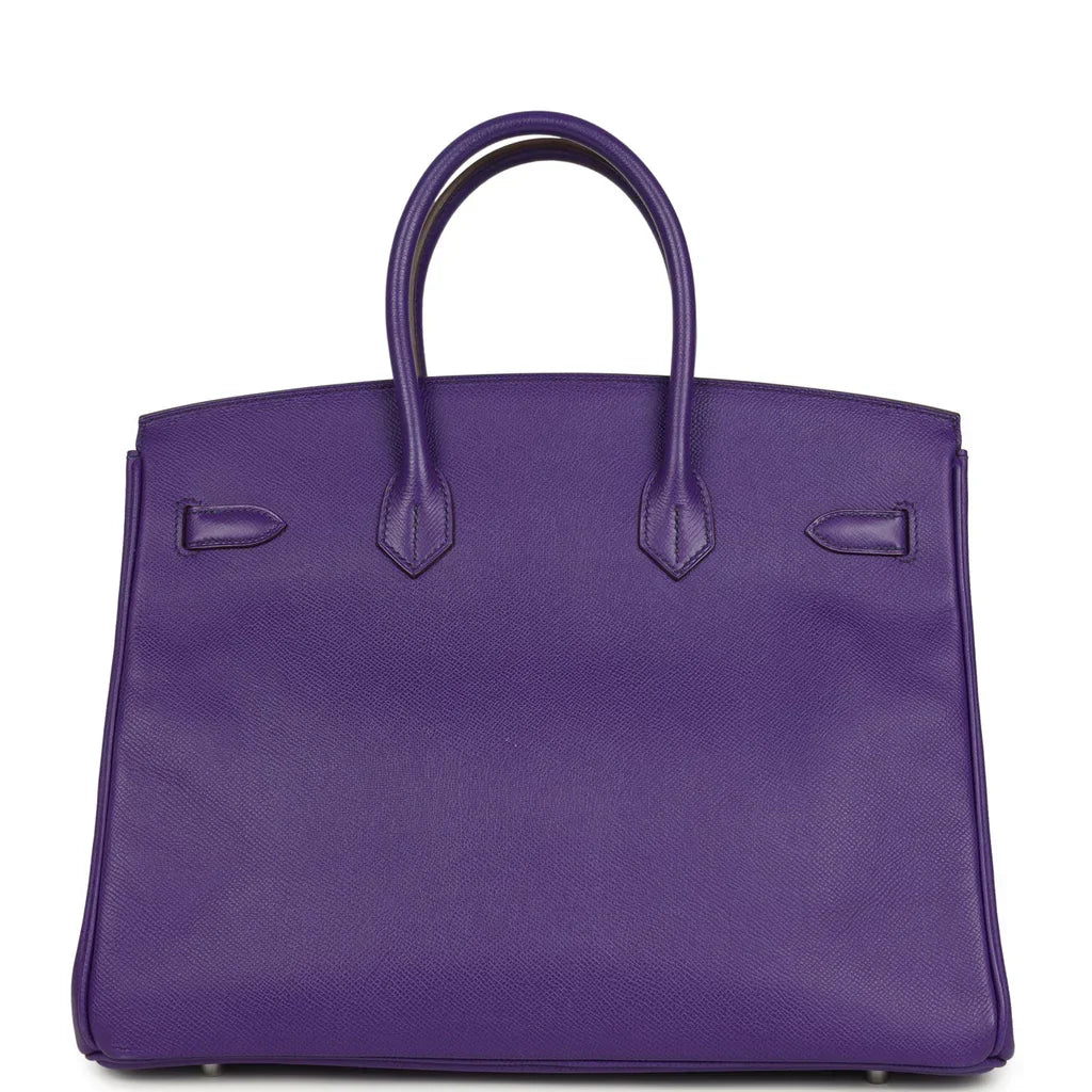 Hermès Birkin 35 Crocus Epsom Palladium Hardware