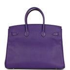 Hermès Birkin 35 Crocus Epsom Palladium Hardware