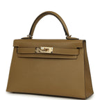 Hermès Kelly Sellier 20 Dune Madame Permabrass Hardware