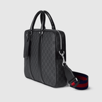 GUCCI BLACK MEDIUM BRIEFCASE