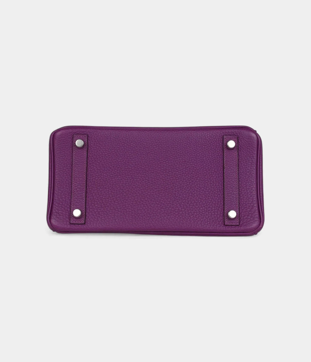 Hermès Birkin 25 Anemone Togo Palladium Hardware