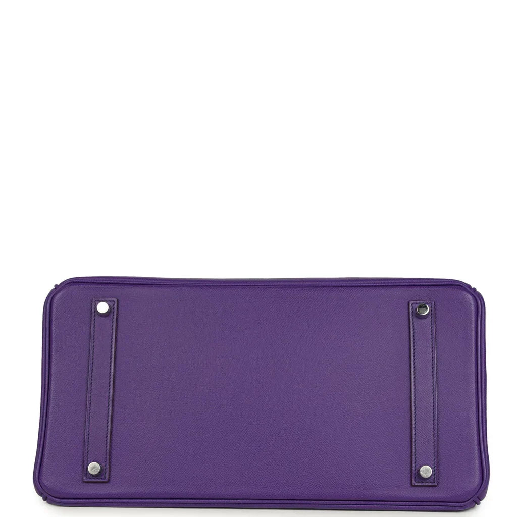 Hermès Birkin 35 Crocus Epsom Palladium Hardware