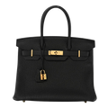 Hermès Togo Birkin 30 Black