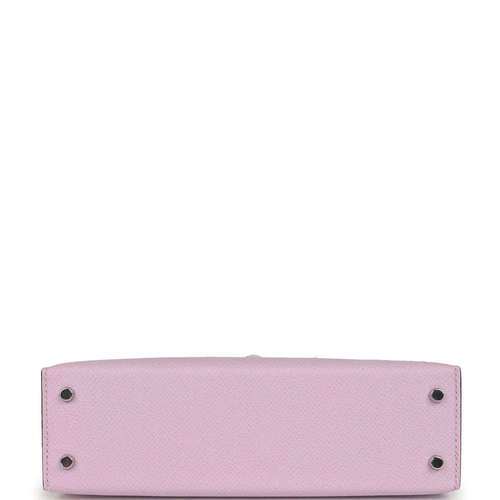 Hermès Kelly Sellier 20 Guimauve Epsom Palladium Hardware