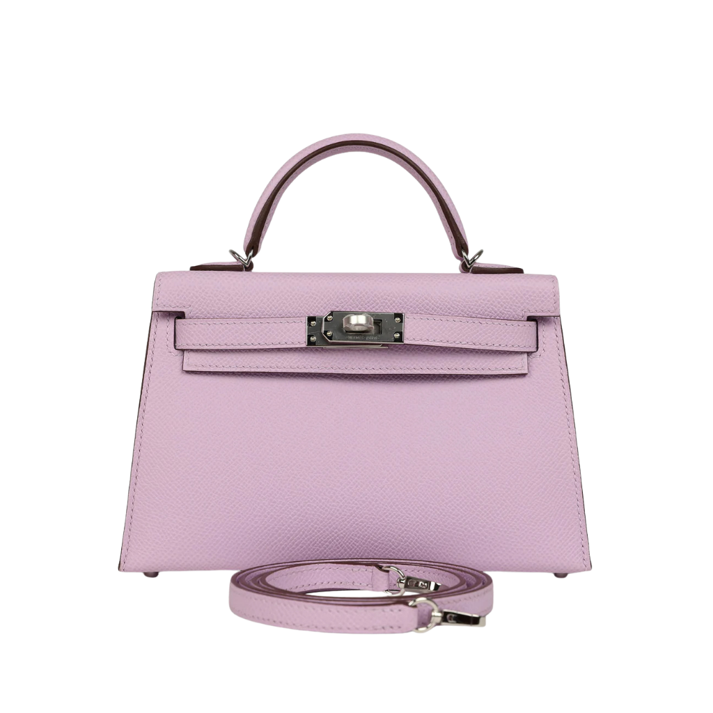 Hermès Kelly Sellier 20 Guimauve Epsom Palladium Hardware