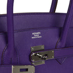 Hermès Birkin 35 Crocus Epsom Palladium Hardware
