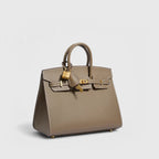 Hermès Birkin 25 Epsom Etoupe Sellier Gold Hardware