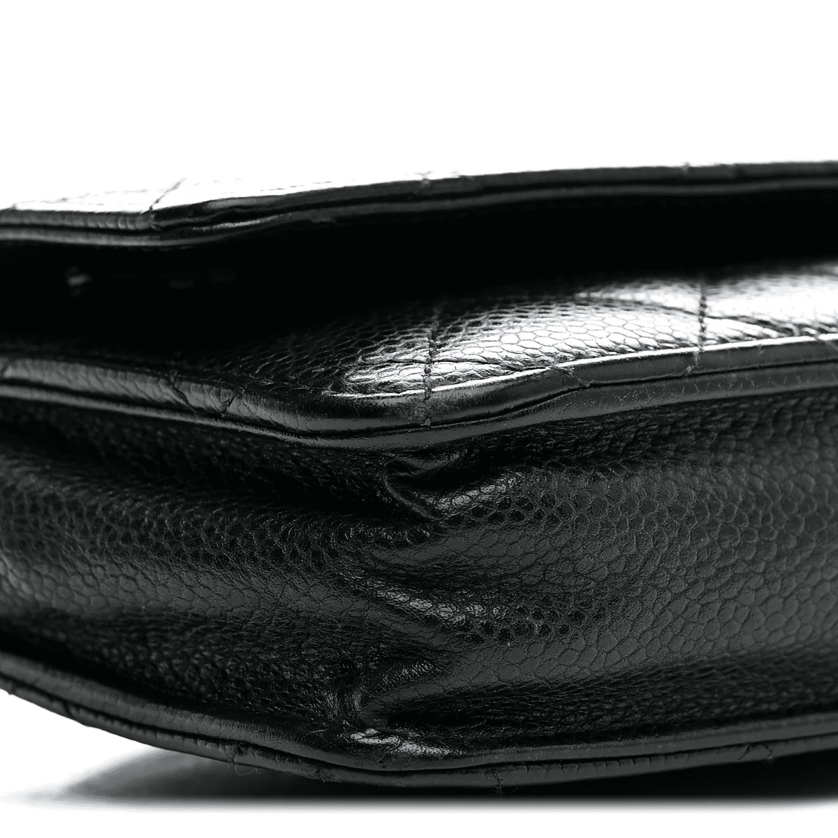 Chanel Wallet On Chain WOC Caviar