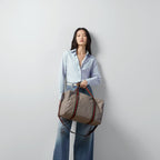 GUCCI MEDIUM DUFFLE BAG WITH WEB