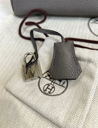 Hermès Birkin 25 Gris Meyer Togo Leather Palladium Hardware