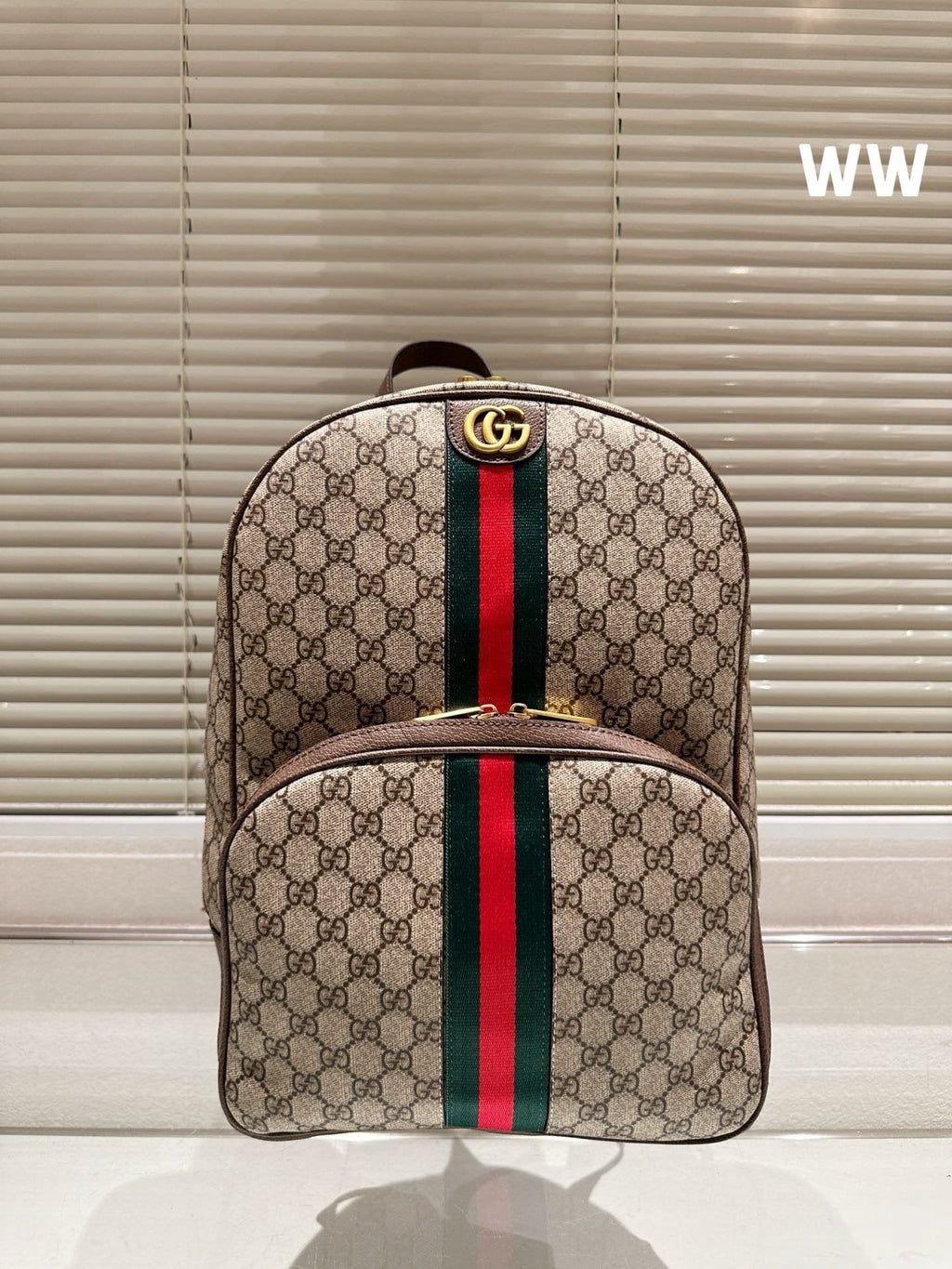 GUCCI OPHIDIA GG BACKPACK