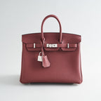 Hermès Birkin 25 Togo Rouge H Pallidum Hardware