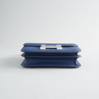 Hermès Constance 18 Epsom Blue Navy Palladium Hardware