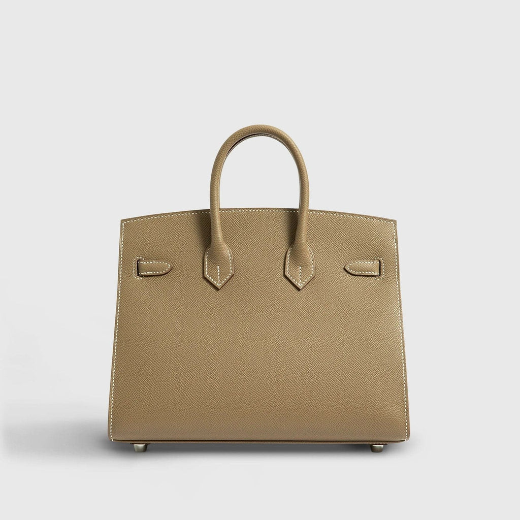 Hermès Birkin 25 Epsom Etoupe Sellier Palladium Hardware