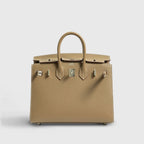 Hermès Birkin 25 Epsom Etoupe Sellier Palladium Hardware