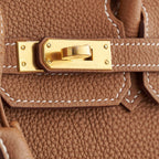 Hermès Birkin 25 Togo Gold Retourne Gold Hardware