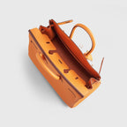 Hermès Birkin 25 Togo Orange Palladium Hardware