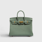 Hermès Birkin 25 Togo Vert Amande Gold Hardware Retourne