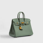 Hermès Birkin 25 Togo Vert Amande Gold Hardware Retourne