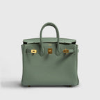 Hermès Birkin 25 Togo Vert Amande Gold Hardware Retourne