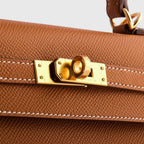 Hermès Kelly 25 Epsom Gold Sellier Gold Hardware