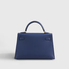 Hermès Kelly Mini Epsom Blue Navy Gold Hardware