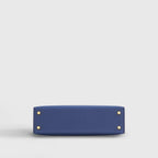 Hermès Kelly Mini Epsom Blue Navy Gold Hardware