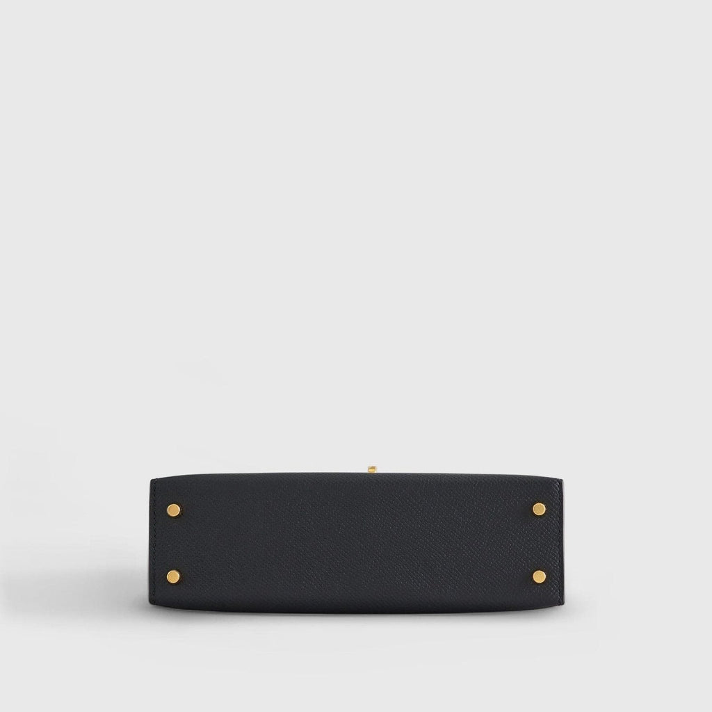 Hermès Kelly Mini Epsom Sellier Black Gold Hardware