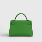 Hermès Kelly Mini Epsom Vert Yucca Sellier Gold Hardware