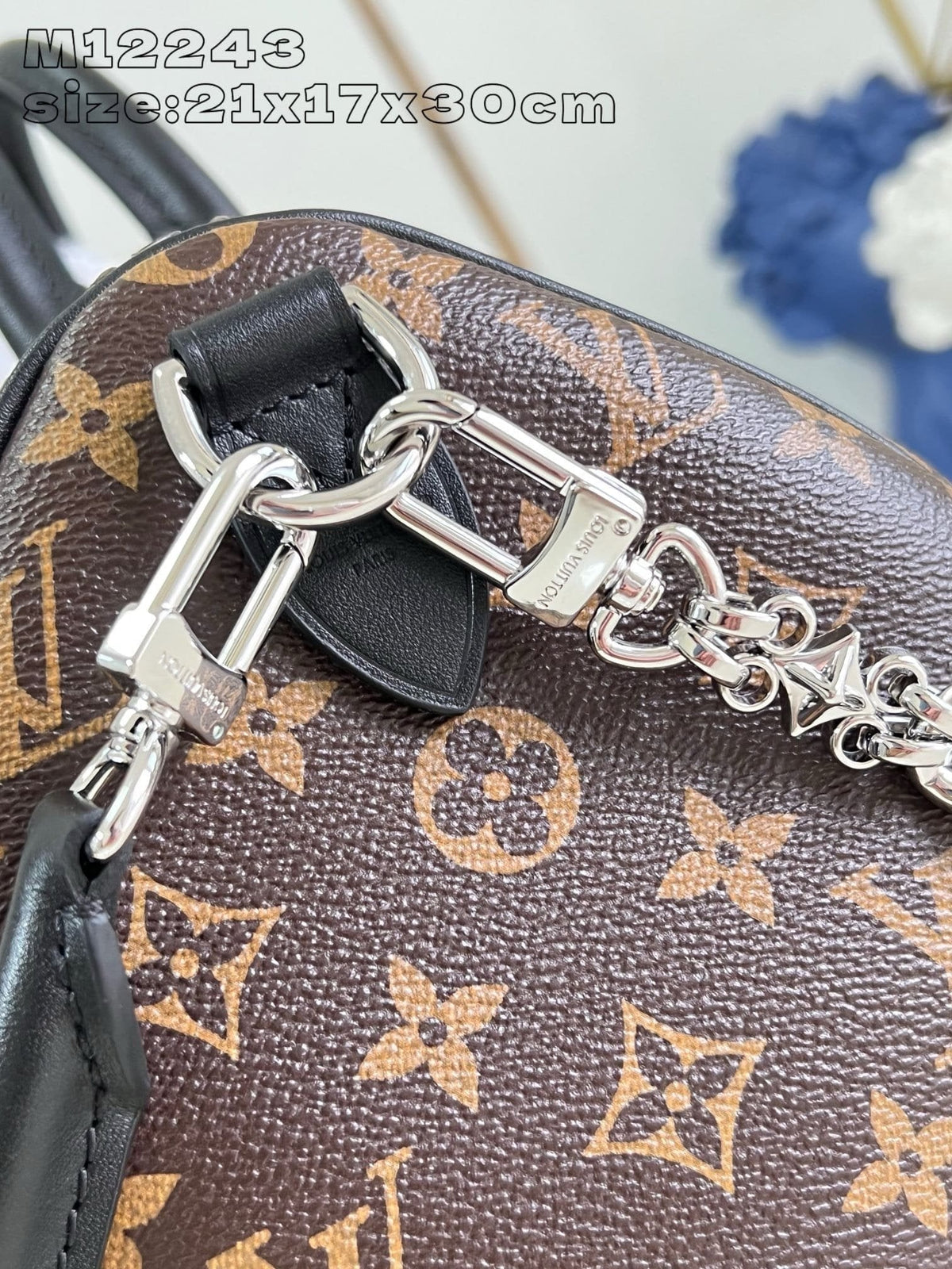 Louis Vuitton M12243 Speedy Soft 30 Dark