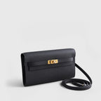 Hermès Kelly To Go Epsom Black Gold Hardware