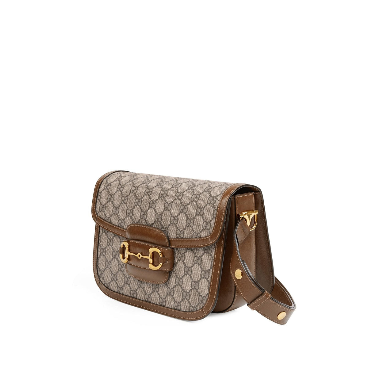 Gucci – Women's Horsebit 1955 Shoulder Bag – (Beige/Ebony)