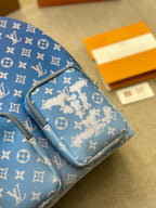 Louis Vuitton Backpack Multipocket Clouds Monogram Blue M45441