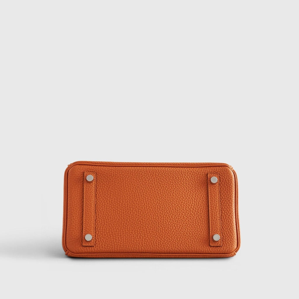 Hermès Birkin 25 Togo Orange Palladium Hardware